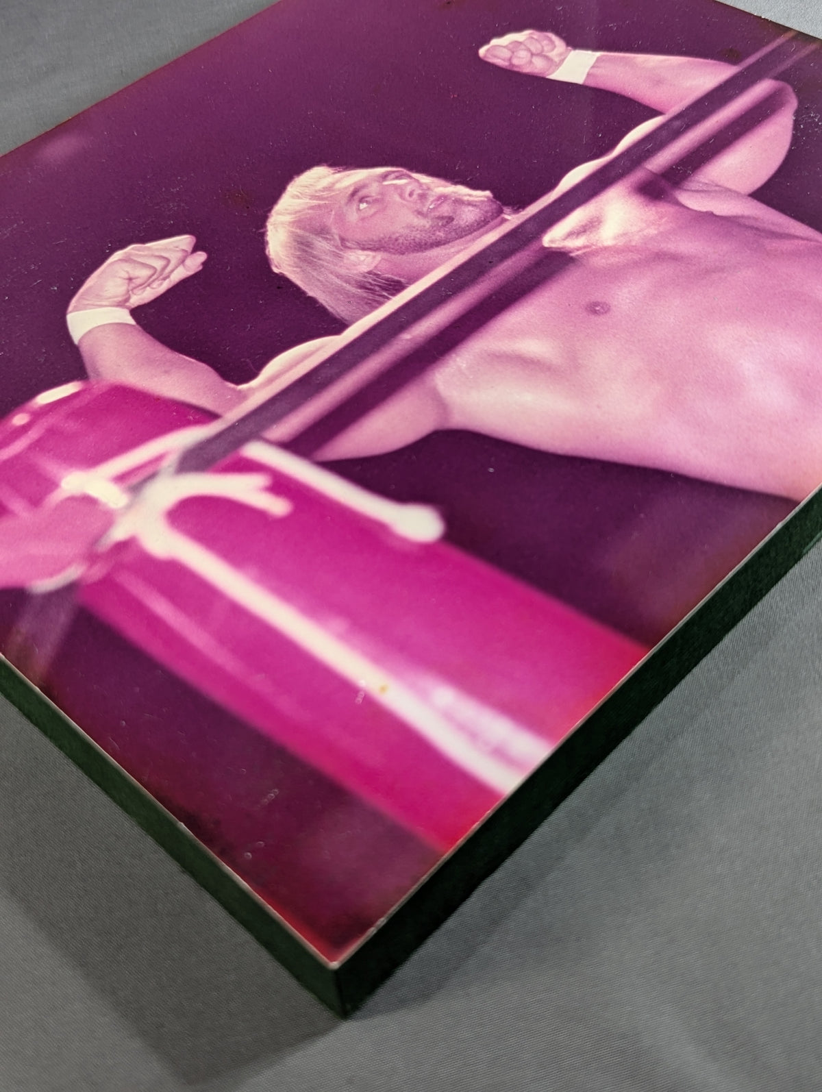 Hulk Hogan Wooden Photo Panel (1)
