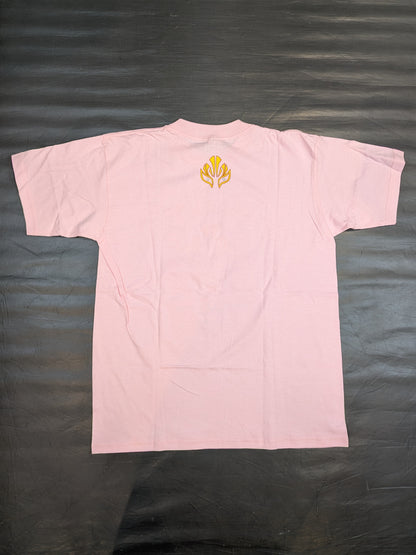 【直筆サイン入り】マグヌス マスクイラストTシャツ(ピンク)