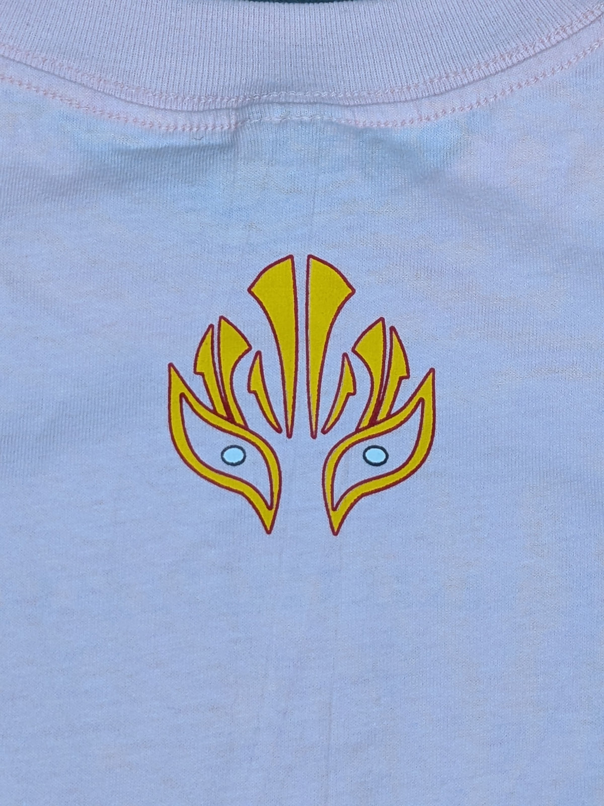 【直筆サイン入り】マグヌス マスクイラストTシャツ(ピンク)