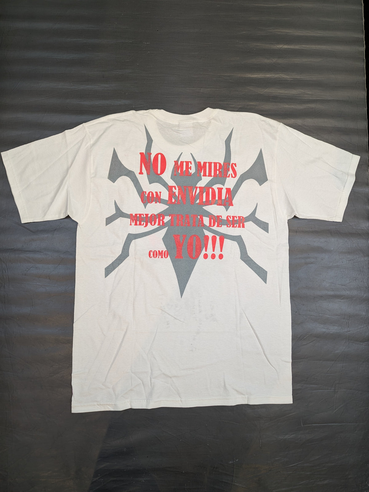 【直筆サイン入り】ボラドール・ジュニア マスクイラストTシャツ(ホワイト)