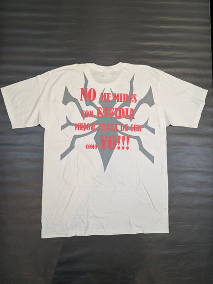 【直筆サイン入り】ボラドール・ジュニア マスクイラストTシャツ(ホワイト)