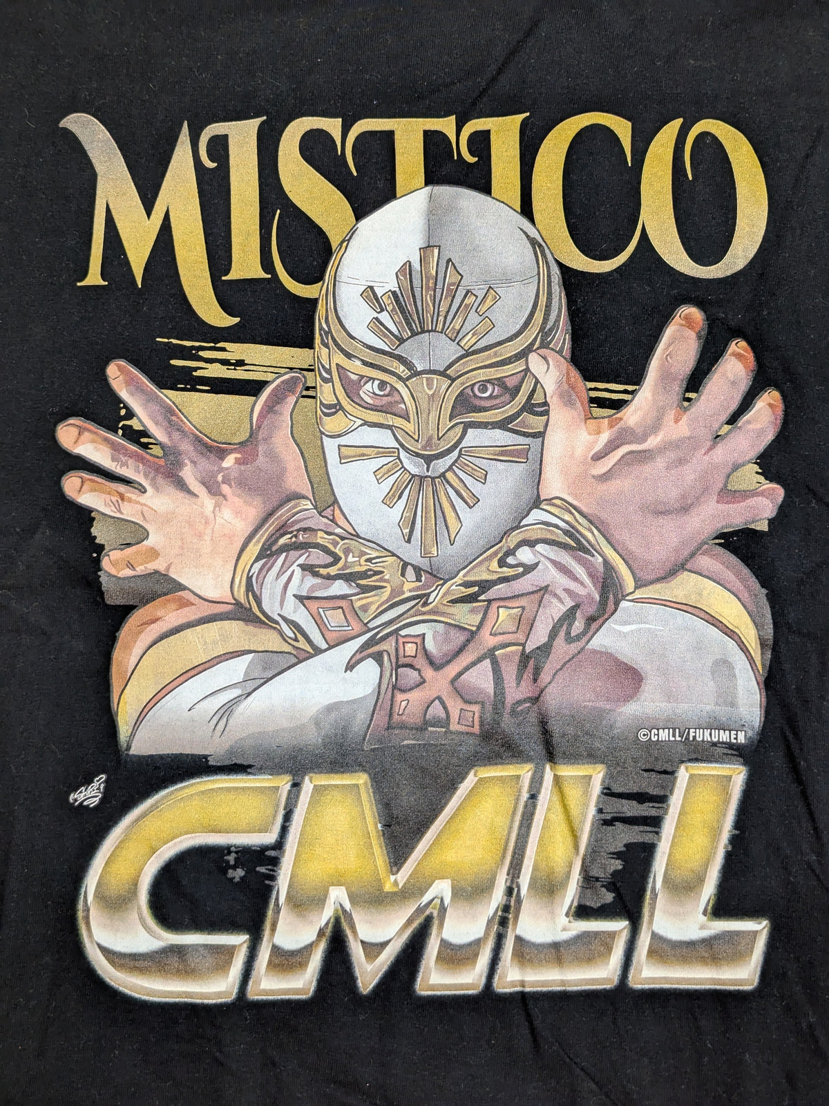 Mistico "CMLL" Picture T-Shirt (Black)