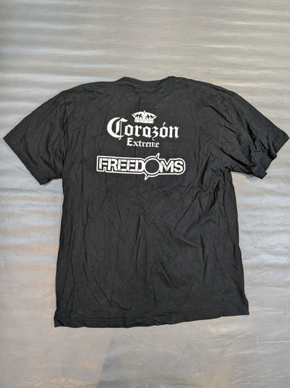 ビオレント・ジャック×CORAZON イラストTシャツ(ブラック)