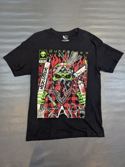 ミエド・エクストレモ イラストTシャツ②(ブラック)