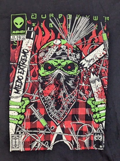 ミエド・エクストレモ イラストTシャツ②(ブラック)