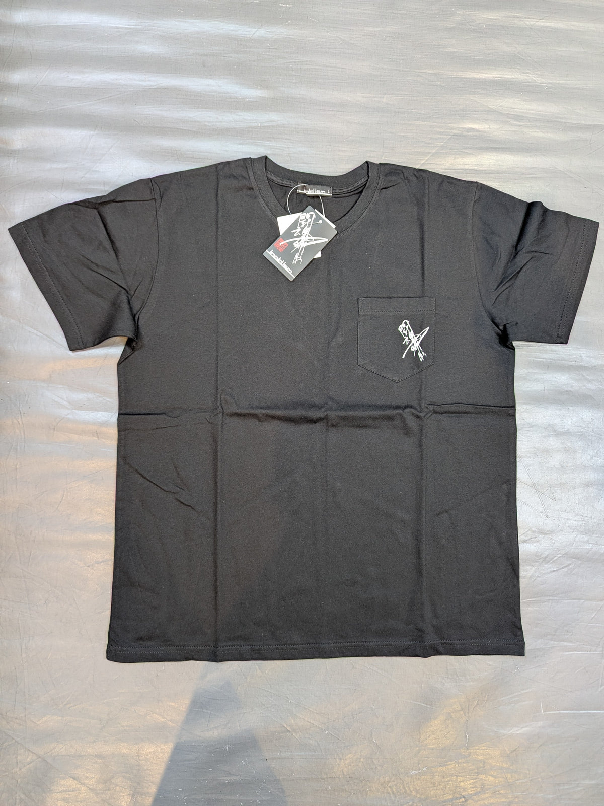 Antonio Inoki × Shimamura T-shirt (3) (Black)