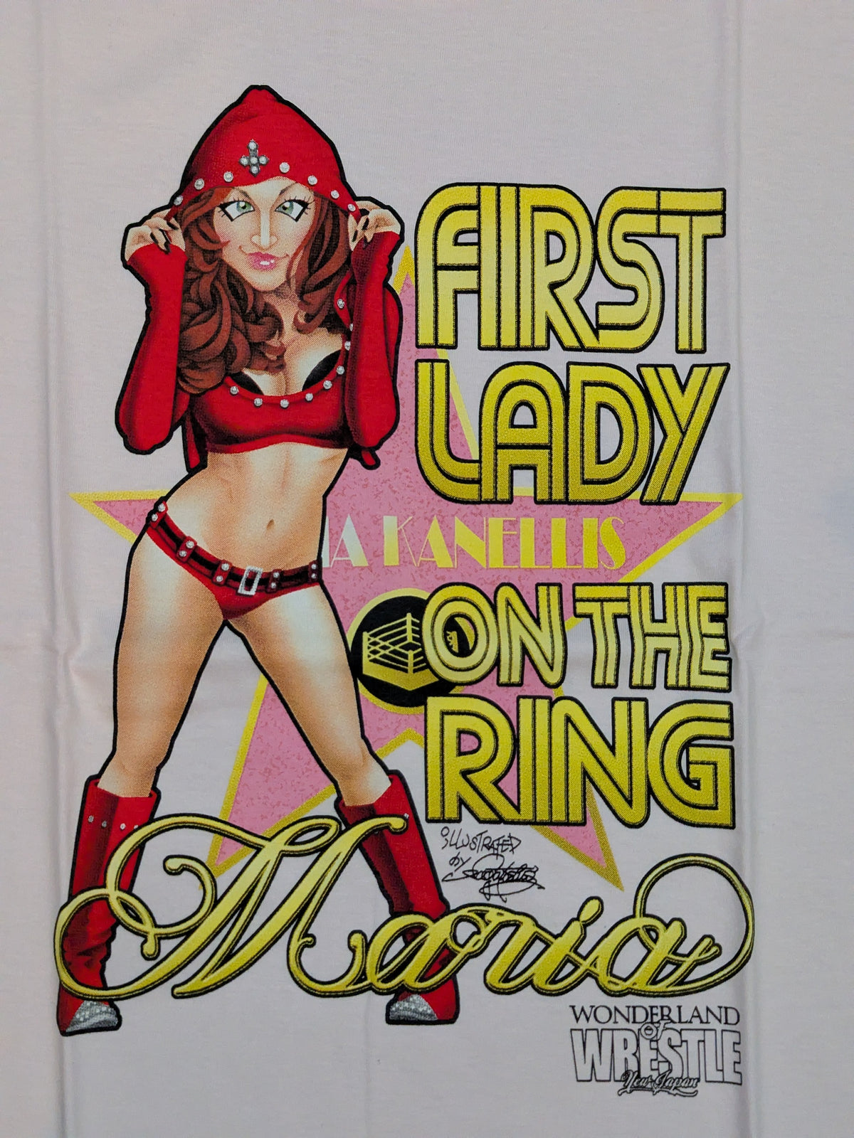 マリア・ケネリス「FIRST LADY」Tシャツ