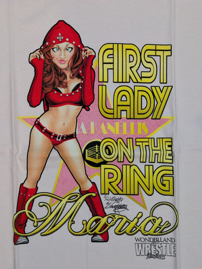 マリア・ケネリス「FIRST LADY」Tシャツ