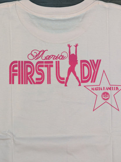 マリア・ケネリス「FIRST LADY」Tシャツ