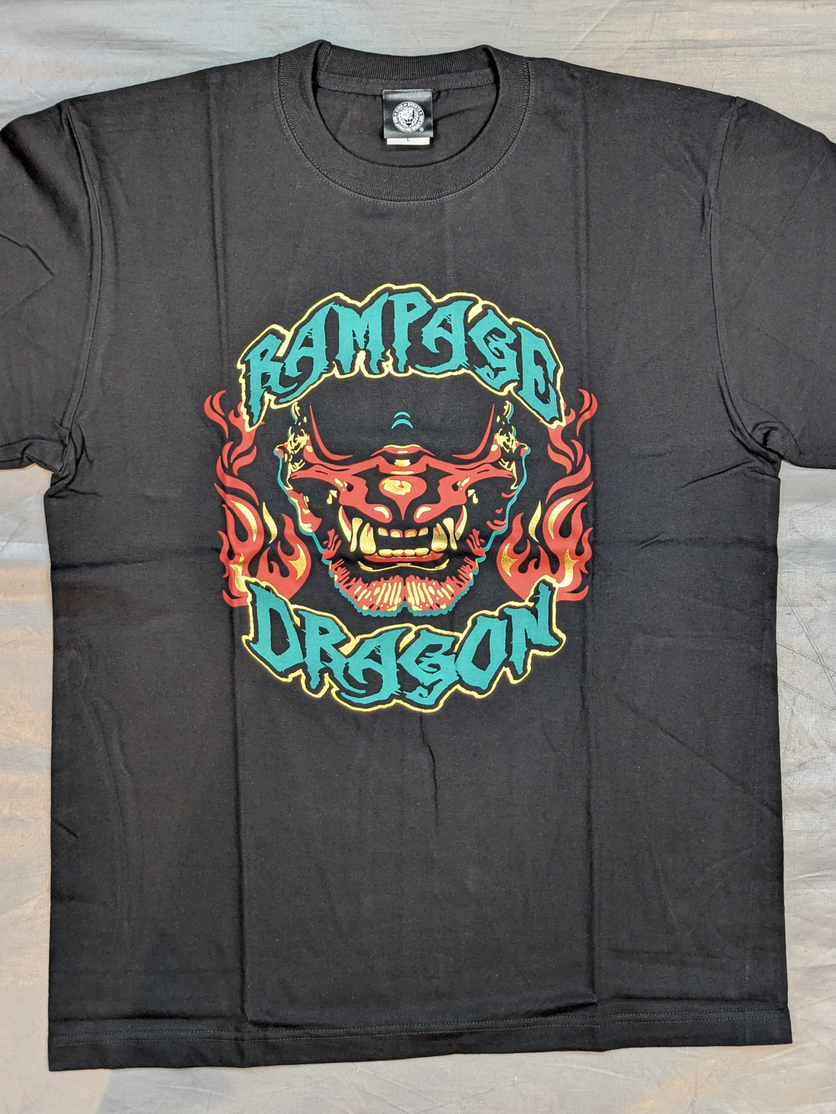 鷹木信悟「BURNING RAMPAGE DRAGON」Tシャツ
