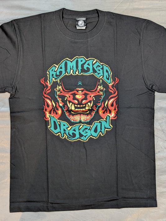 鷹木信悟「BURNING RAMPAGE DRAGON」Tシャツ