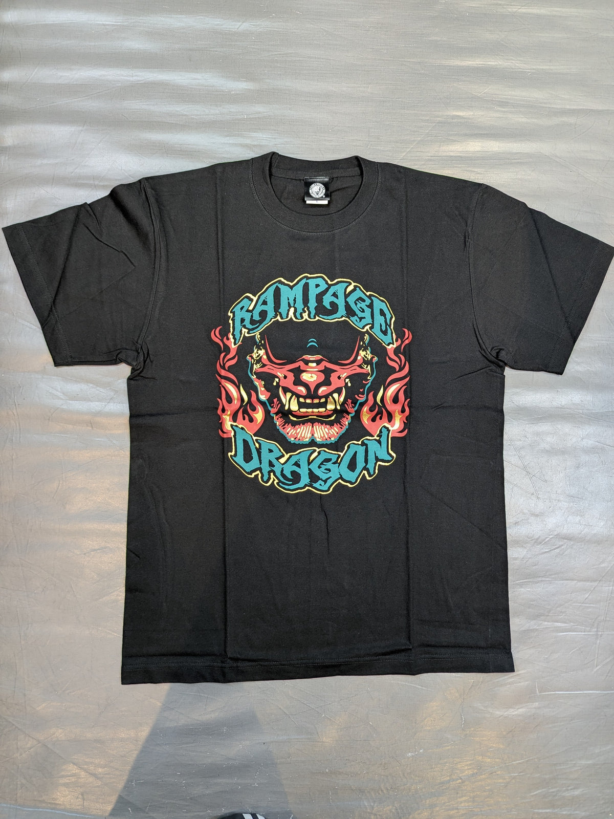 鷹木信悟「BURNING RAMPAGE DRAGON」Tシャツ