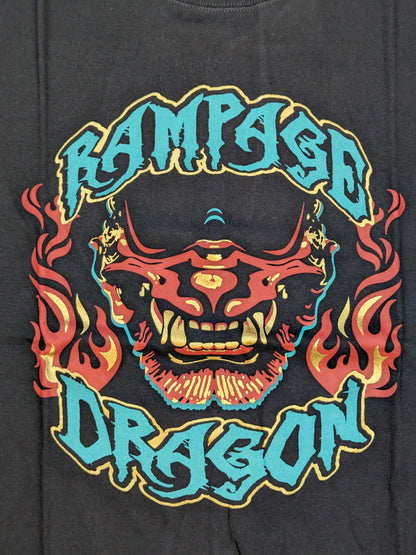 鷹木信悟「BURNING RAMPAGE DRAGON」Tシャツ