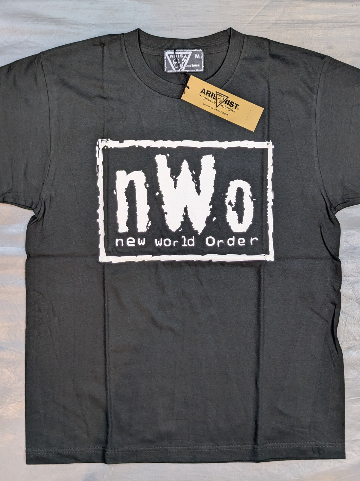 ARISTRIST  AT×WWE nWo EX T-Shirt (Black×White)