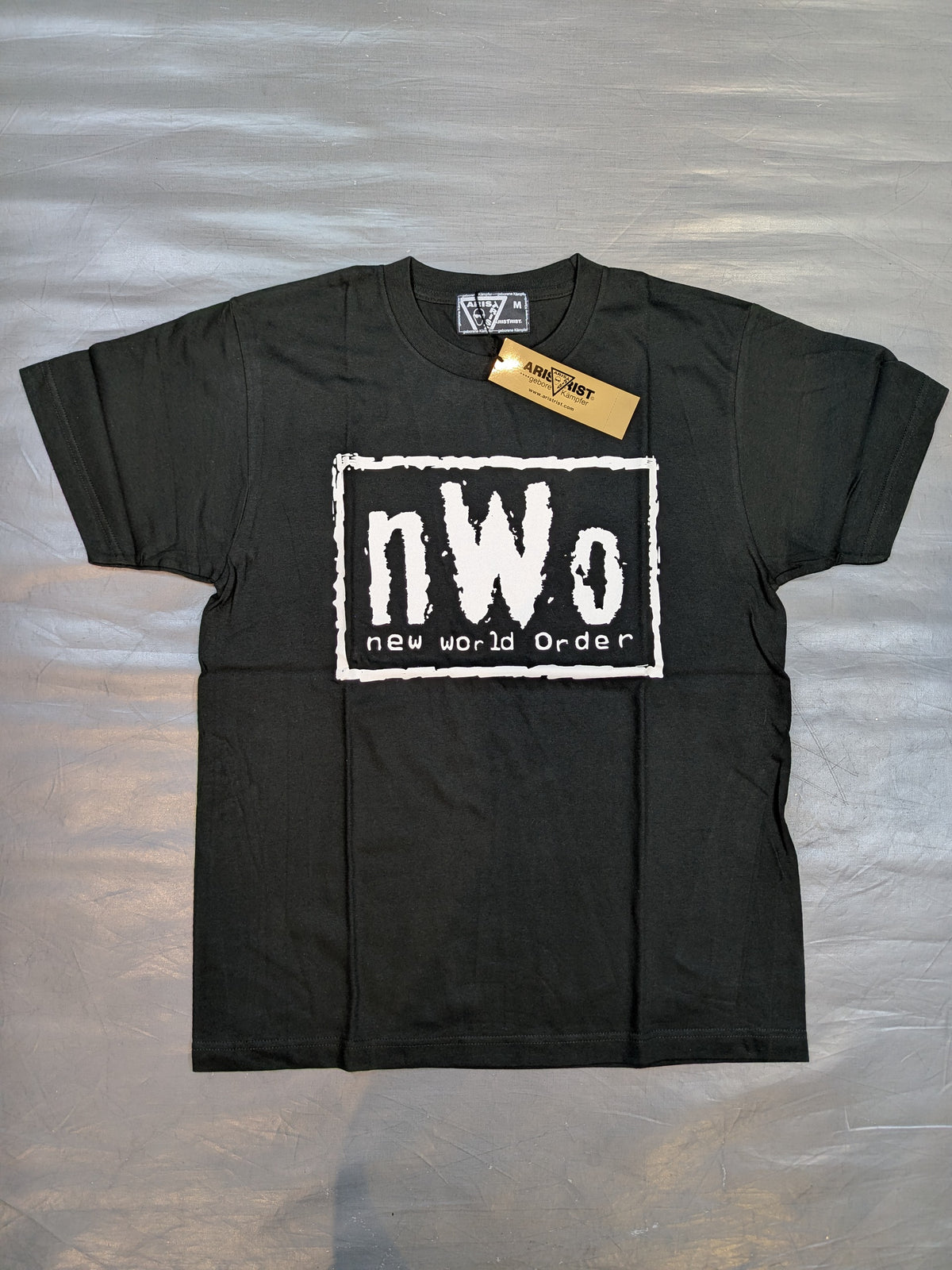 ARISTRIST  AT×WWE nWo EX T-Shirt (Black×White)
