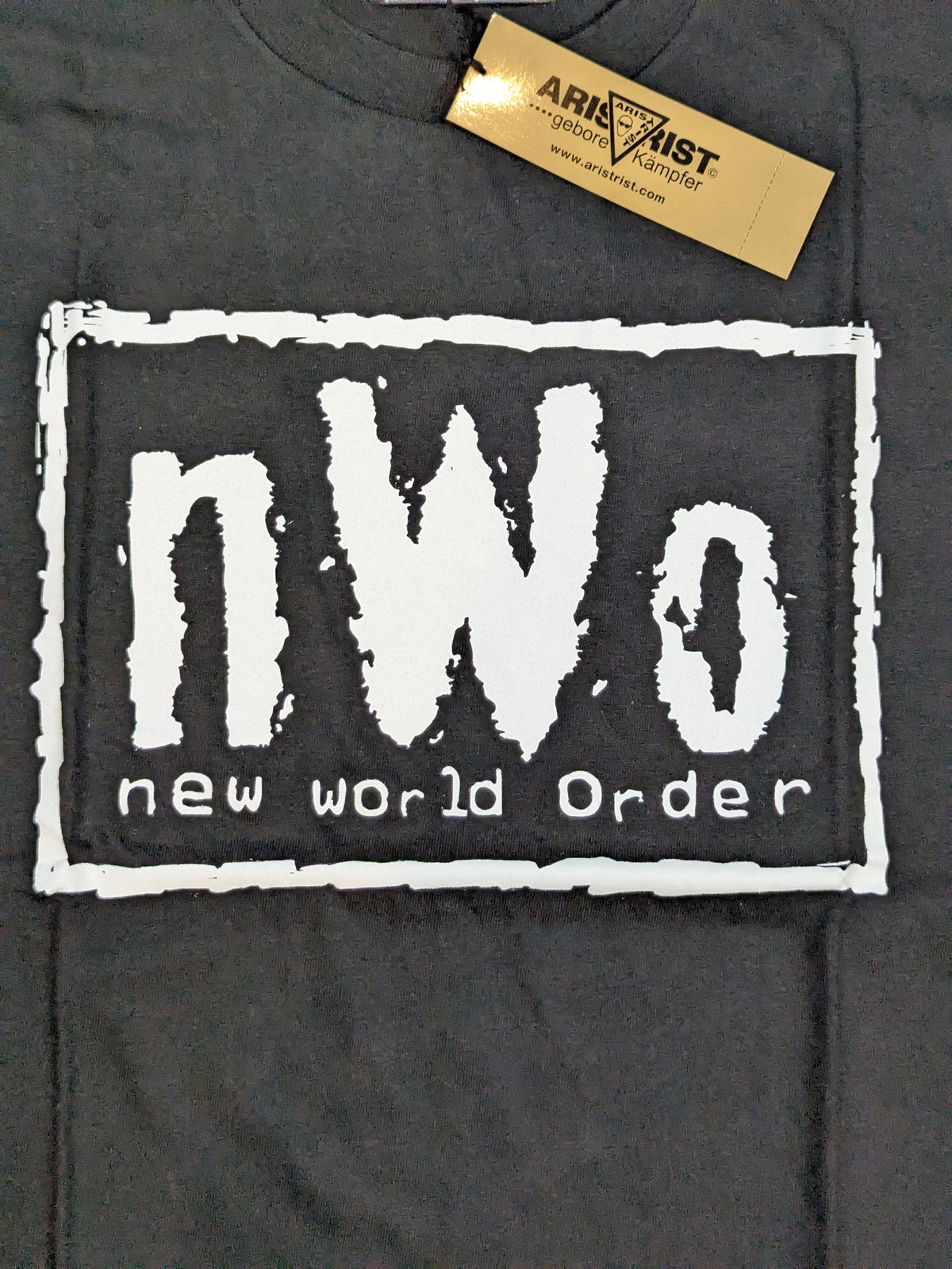 ARISTRIST  AT×WWE nWo EX T-Shirt (Black×White)