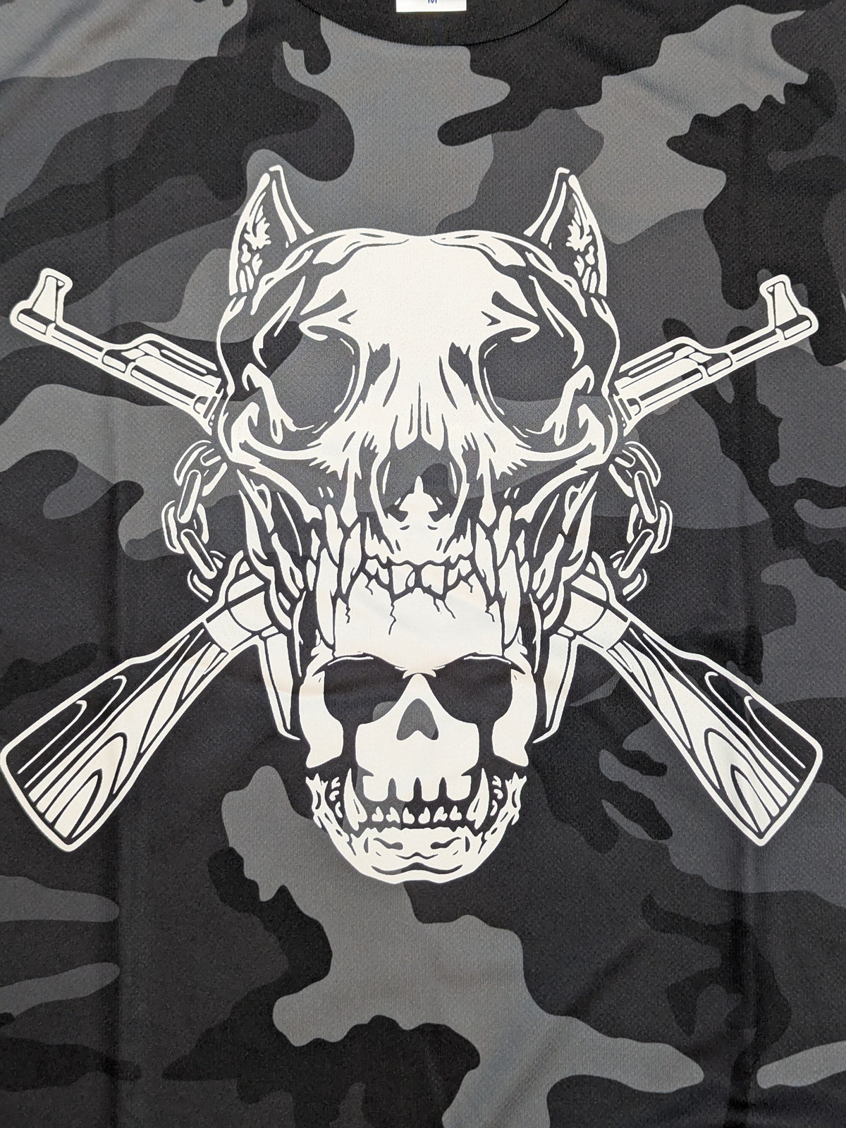 BULLET CLUB WAR DOGS Dry T-Shirt (Blackwoodland Camo)