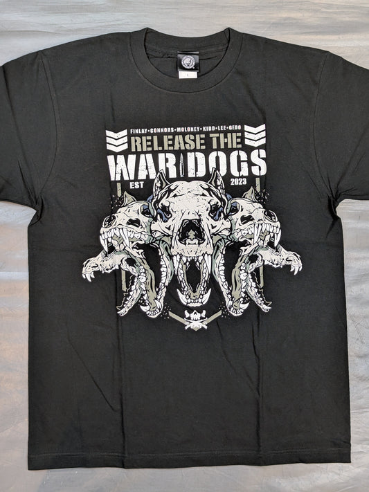 BULLET CLUB WAR DOGS「RELEASE THE WAR DOGS」Tシャツ