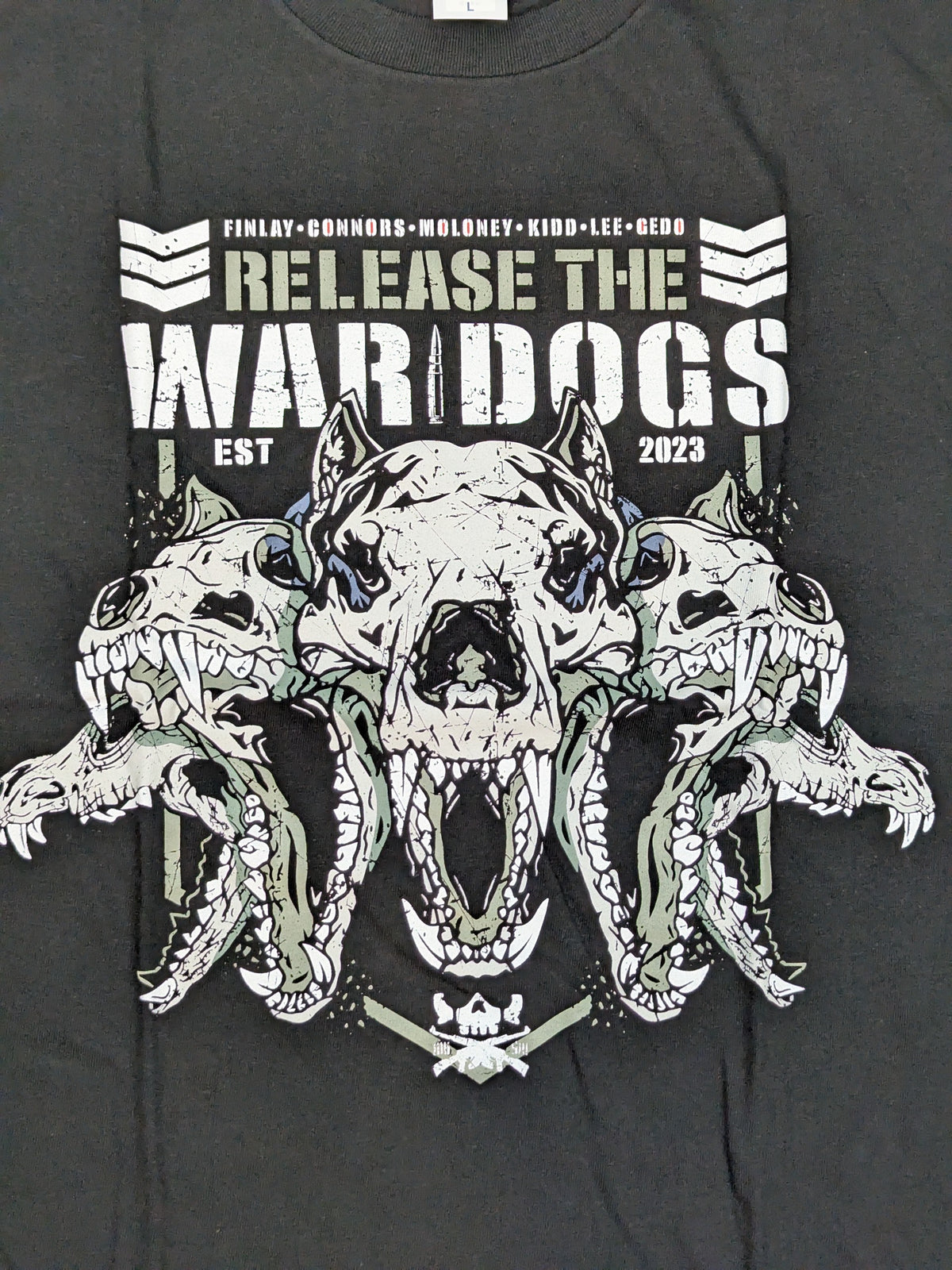 BULLET CLUB WAR DOGS "RELEASE THE WAR DOGS" T-Shirt