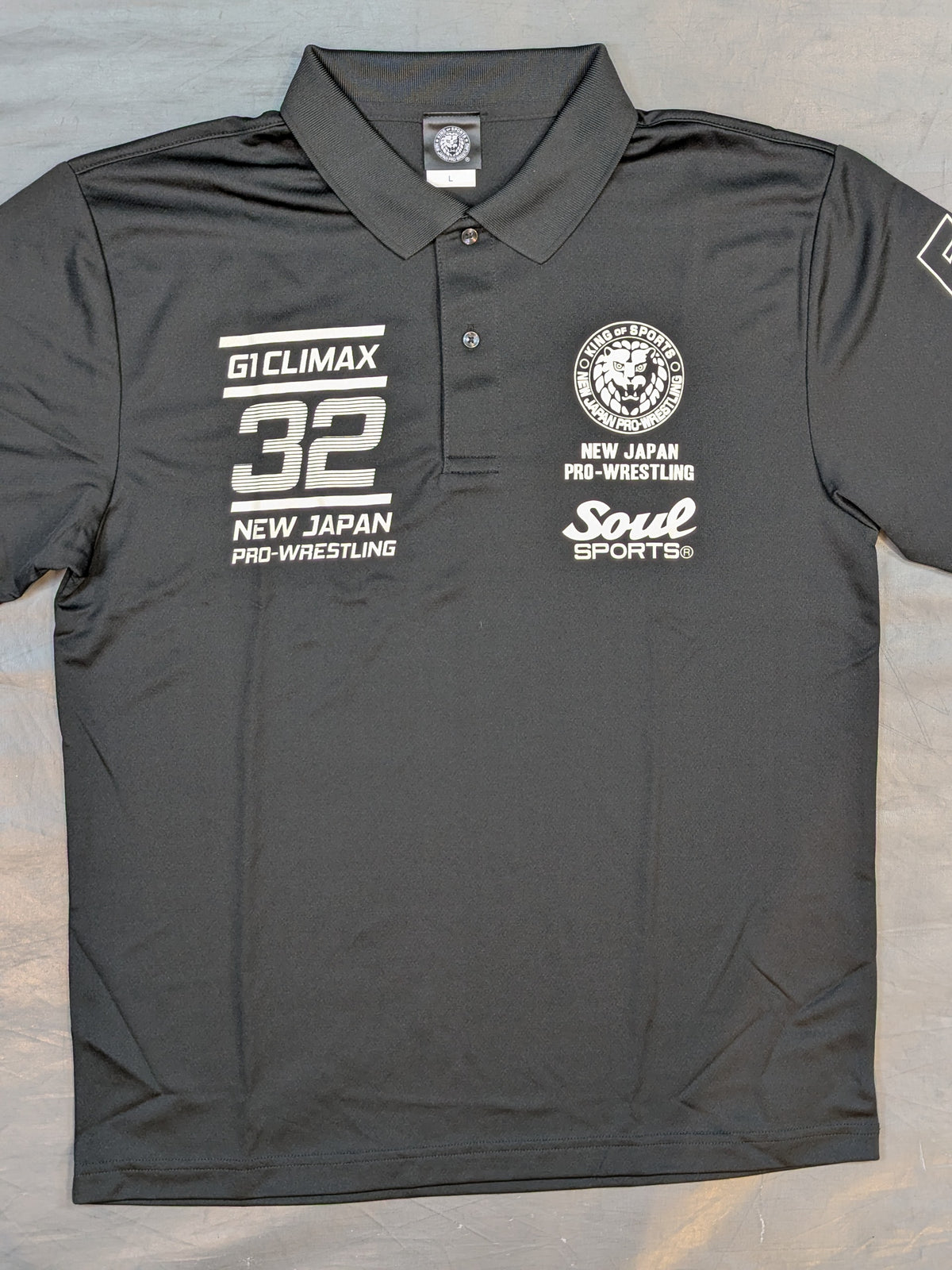 G1 CLIMAX 32 Tournament Commemorative SOUL SPORTS Polo Shirt