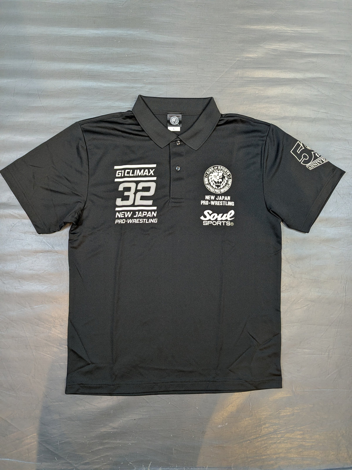 G1 CLIMAX 32 Tournament Commemorative SOUL SPORTS Polo Shirt