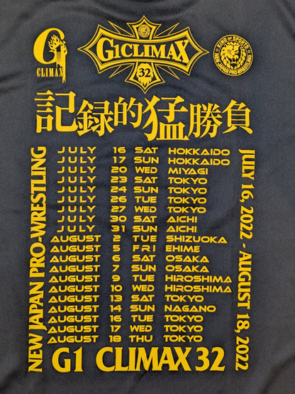 G1 CLIMAX 32 Tournament Commemorative Dry T-Shirt