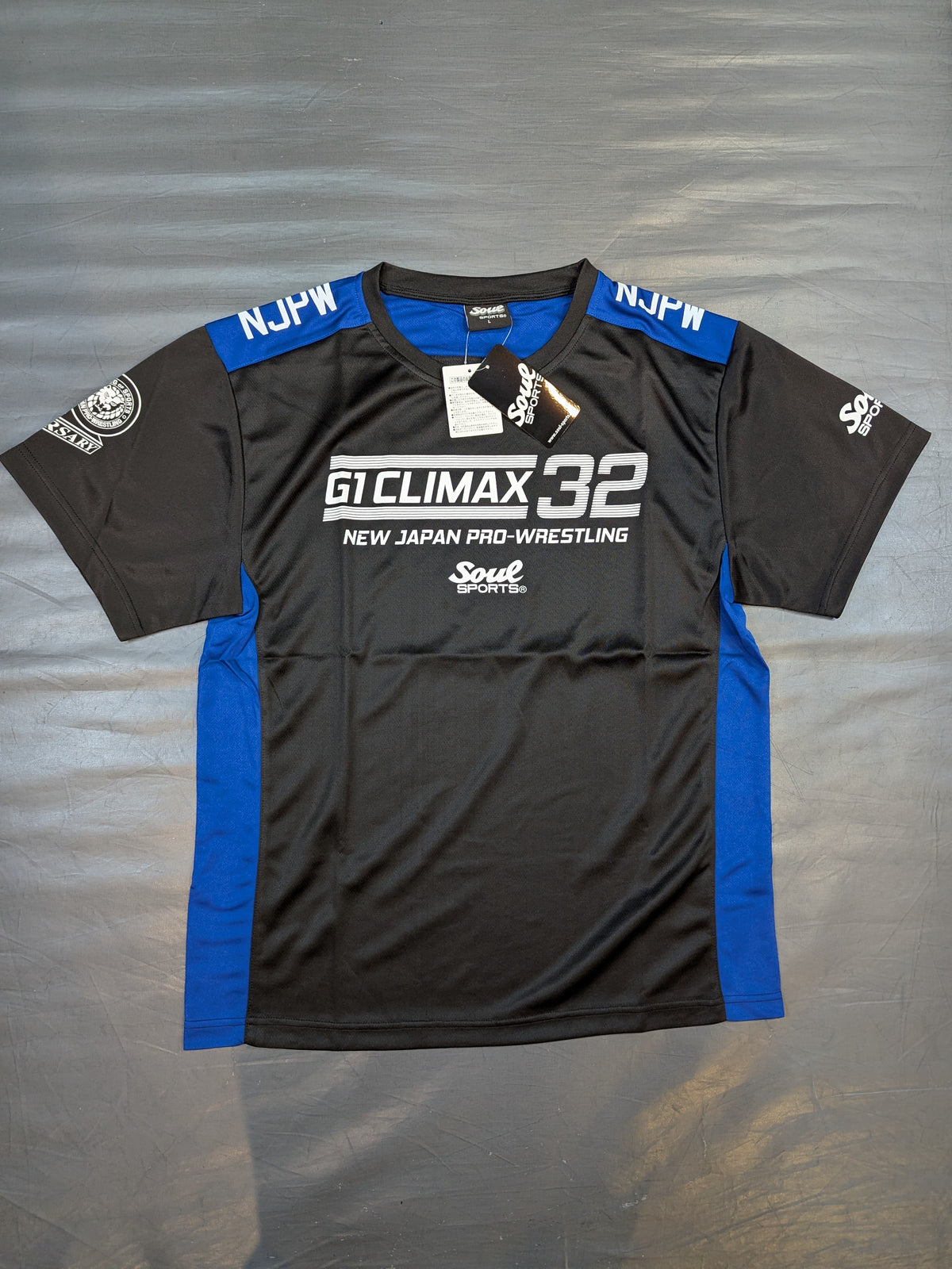 G1 CLIMAX 32 大会記念 SOUL SPORT ドライTシャツ