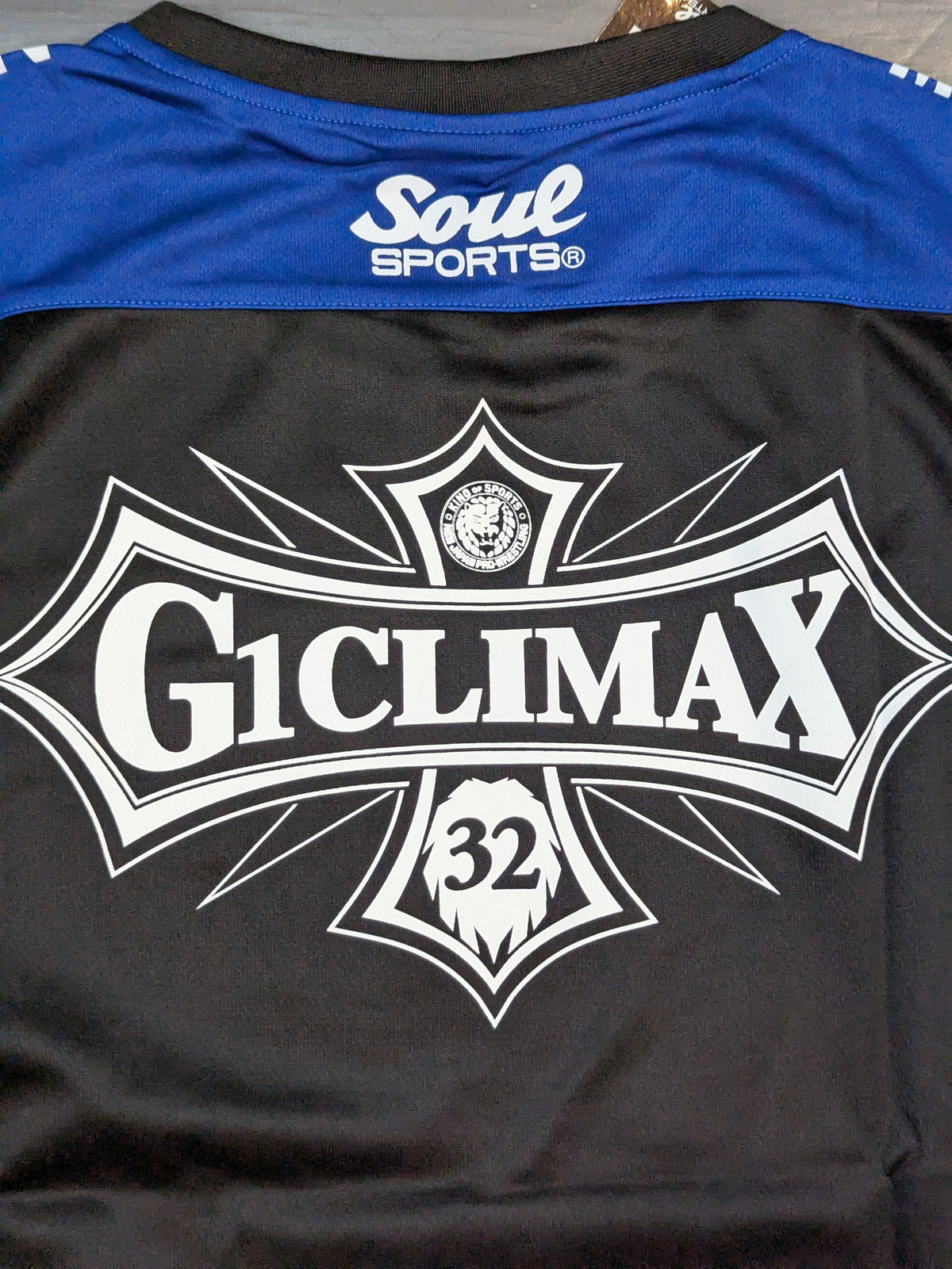 G1 CLIMAX 32 大会記念 SOUL SPORT ドライTシャツ