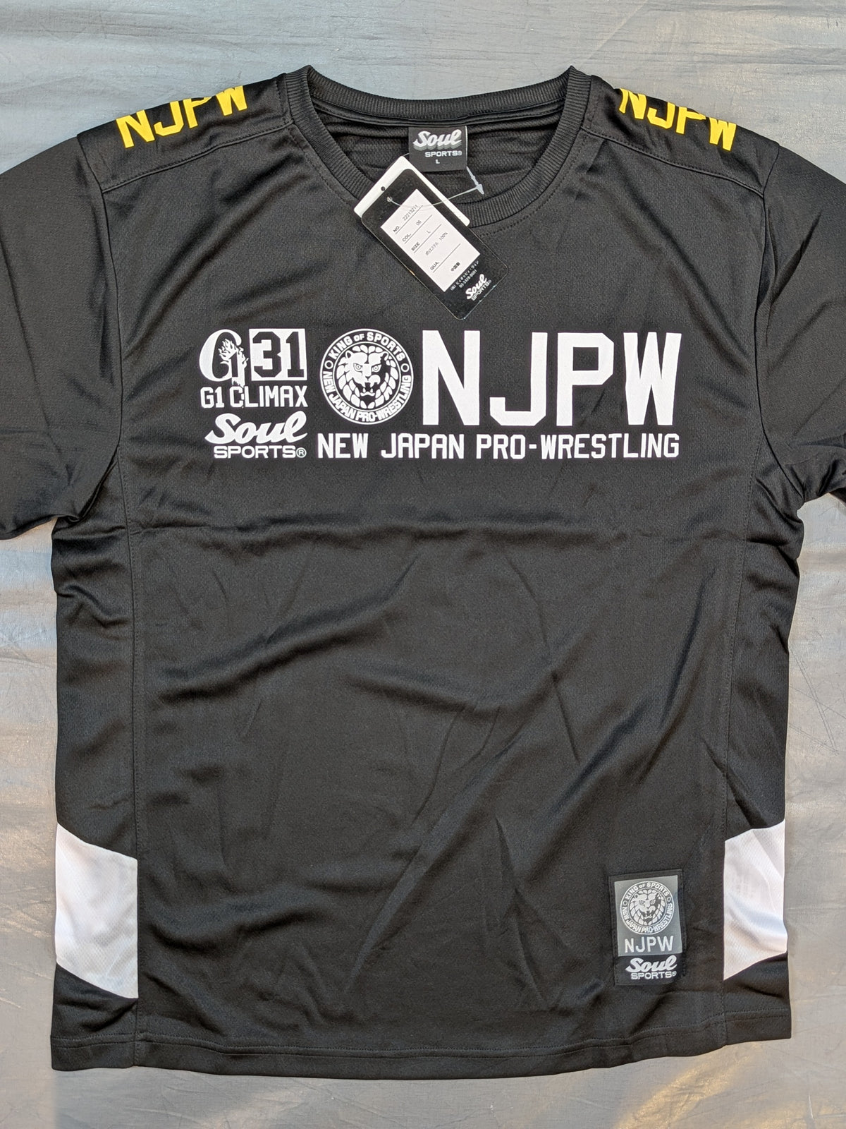 G1 CLIMAX 31 大会記念 SOUL SPORT ドライTシャツ③