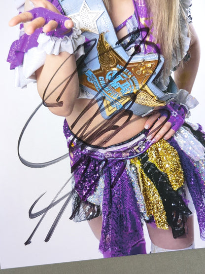 中野たむ 直筆サイン入り スターダムポートレート(J-3)