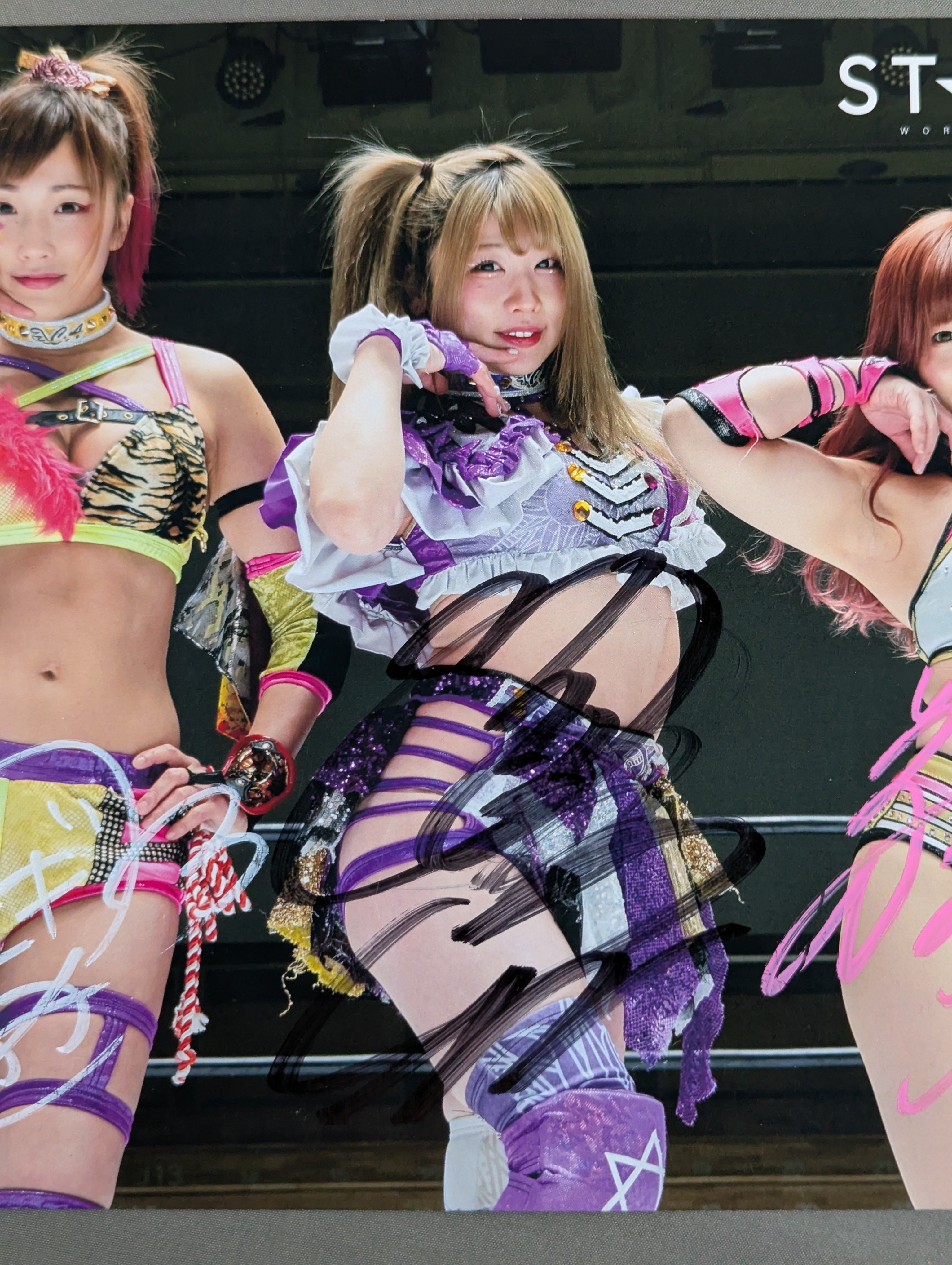 ☆COSMIC ANGELS☆ 3選手直筆サイン入りポートレート② – 闘道館