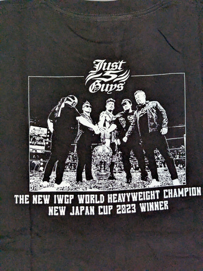 SANADA「NEW JAPN CUP 2023優勝＆IWGP世界ヘビー級王座戴冠」記念Tシャツ
