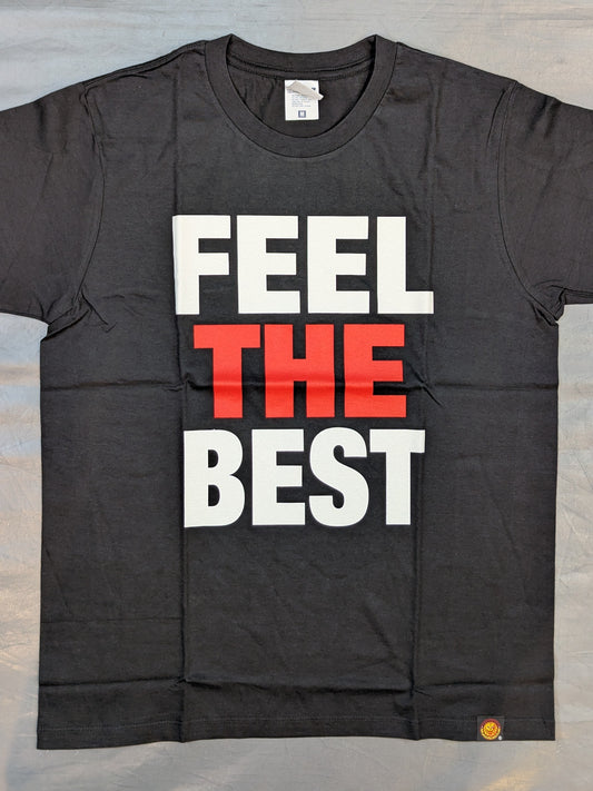★Team NJPW 限定★ 棚橋弘至「FEEL THE BEST」Tシャツ(ブラック)