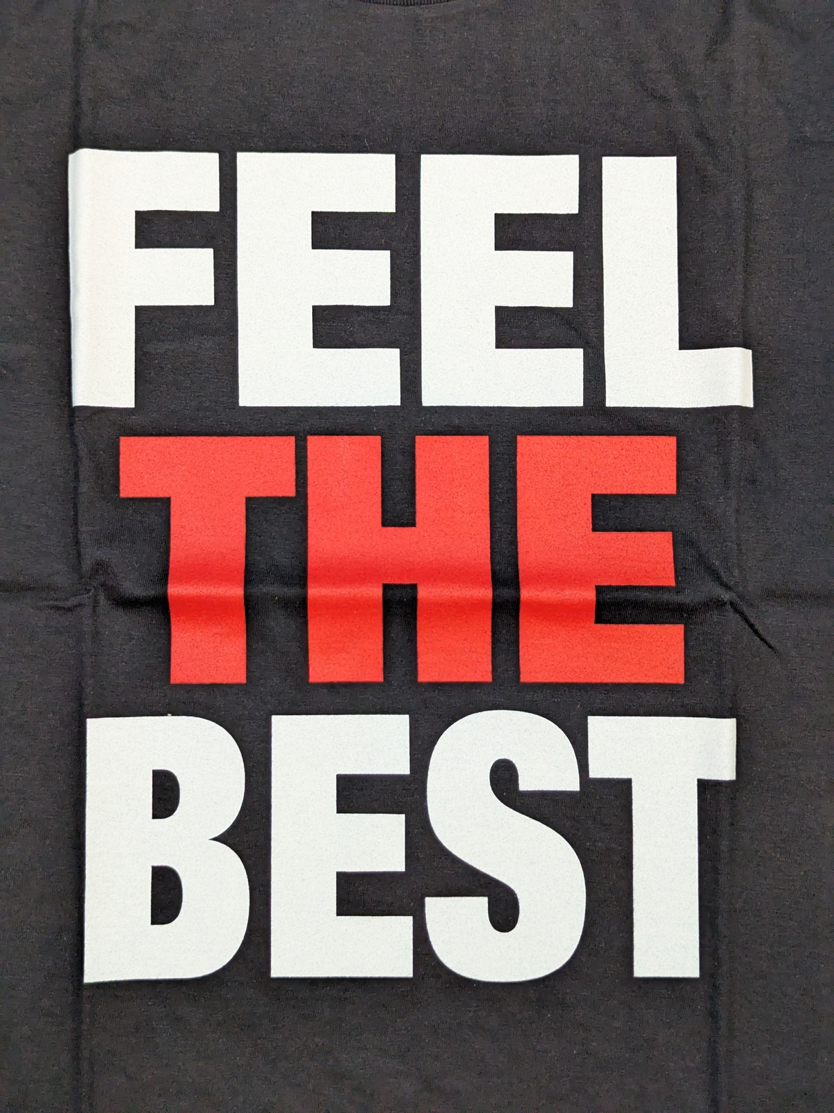 ★Team NJPW Exclusive ★ Hiroshi Tanahashi "FEEL THE BEST" T-Shirt (Black)