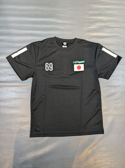 Taguchi Japan "Hiroshi Tanahashi" Dry T-Shirt (1)