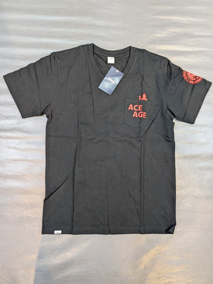 棚橋弘至×EDWIN VネックポケットTシャツ(ACE AGE)