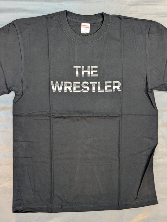柴田勝頼「THE WRESTLER」Tシャツ(ブラック×メタリック)