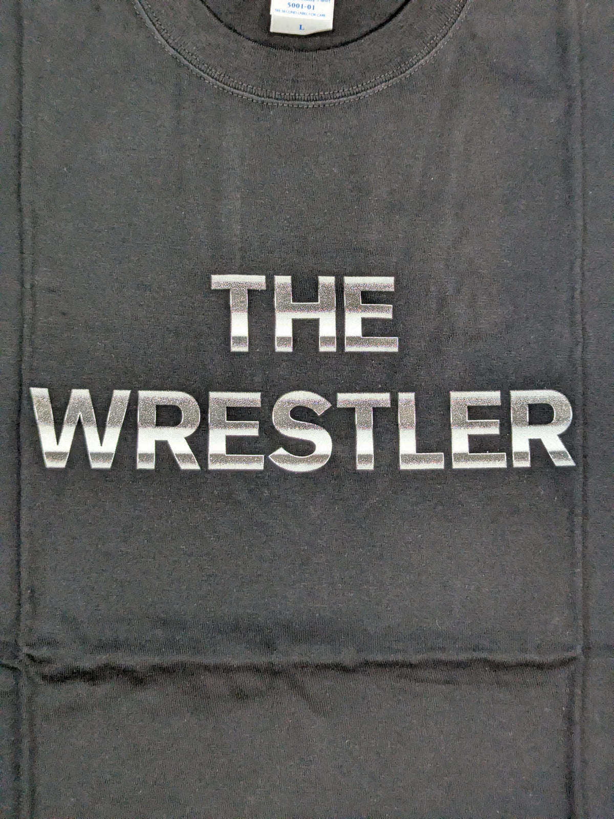 Katsuyori Shibata  "THE WRESTLER" T-shirt (Black× Metallic)
