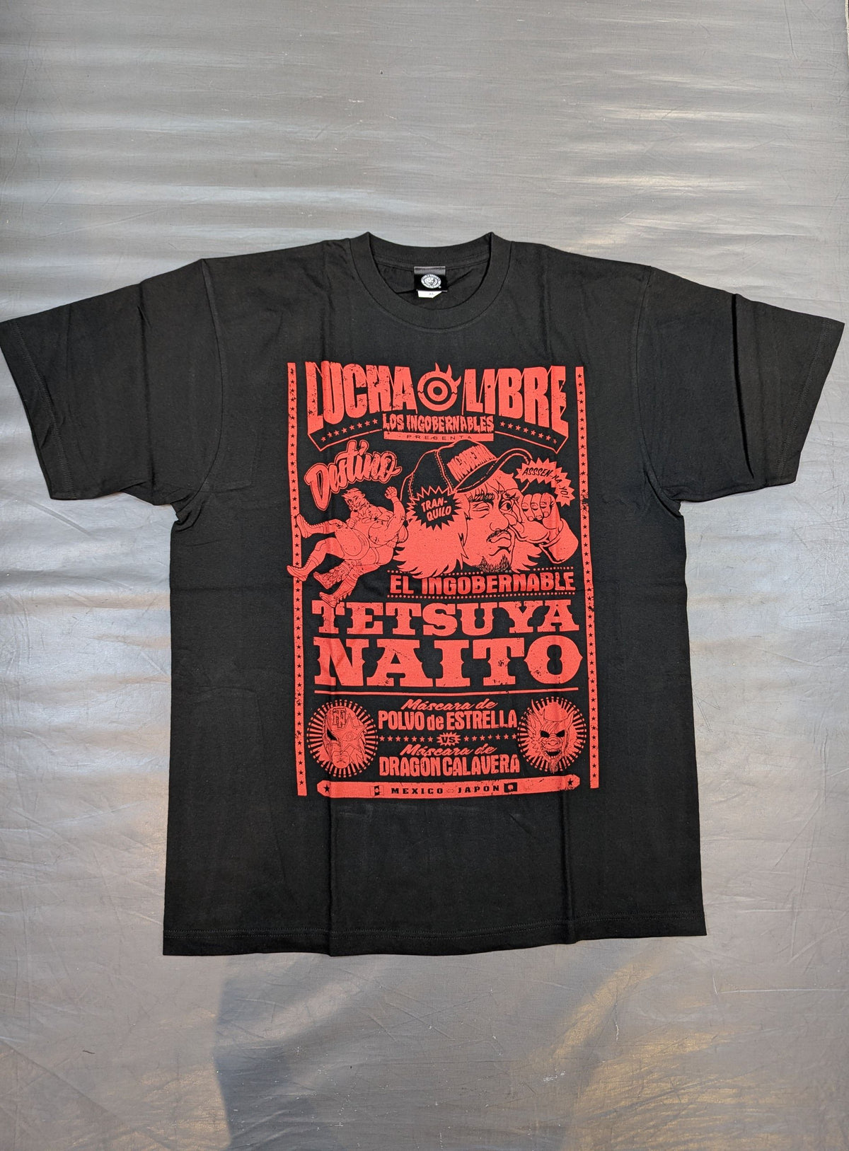内藤哲也「LUCHA LIBRE」Tシャツ