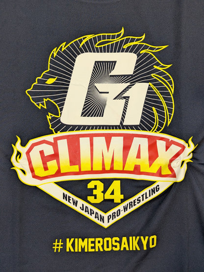 G1 CLIMAX 34 大会記念 ドライTシャツ(ネイビー)