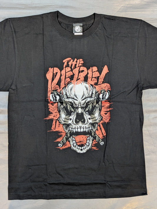 デビッド・フィンレー「REBEL SKULL」Tシャツ