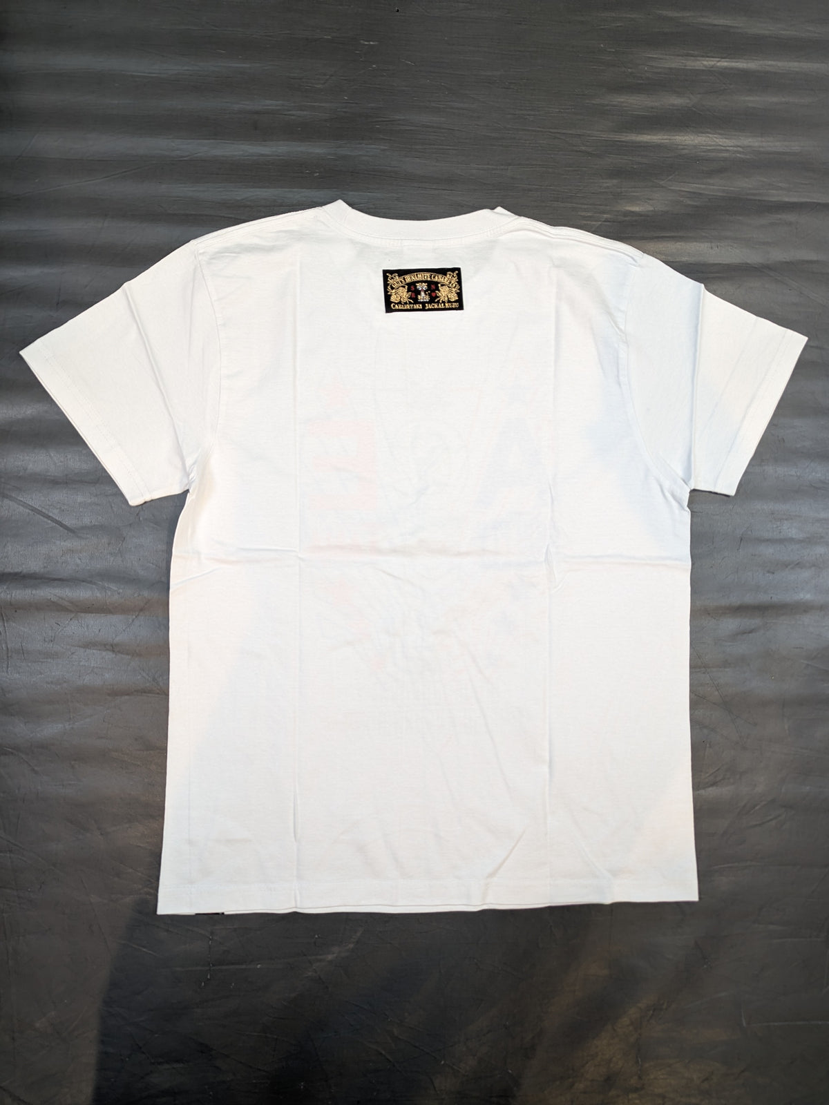 棚橋弘至×ガッツ・ダイナマイト・キャバレーズ コラボTシャツ⑨(ホワイト)