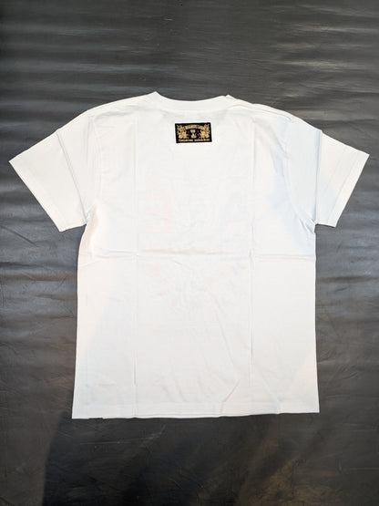 棚橋弘至×ガッツ・ダイナマイト・キャバレーズ コラボTシャツ⑨(ホワイト)