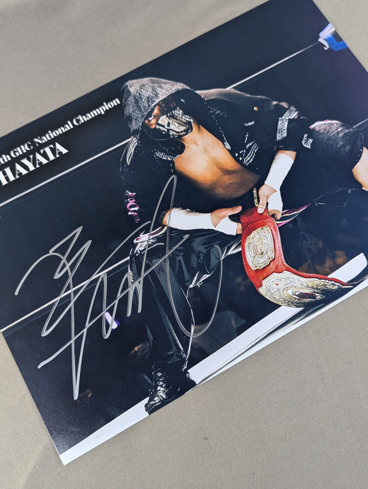 HAYATA hand signed autograph  Pro-Photo  (B-4)