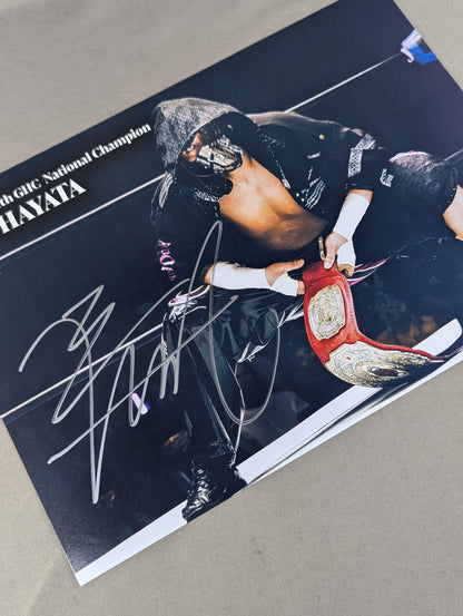 HAYATA hand signed autograph  Pro-Photo  (B-4)