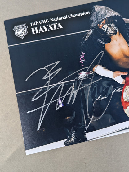 HAYATA hand signed autograph  Pro-Photo  (B-4)
