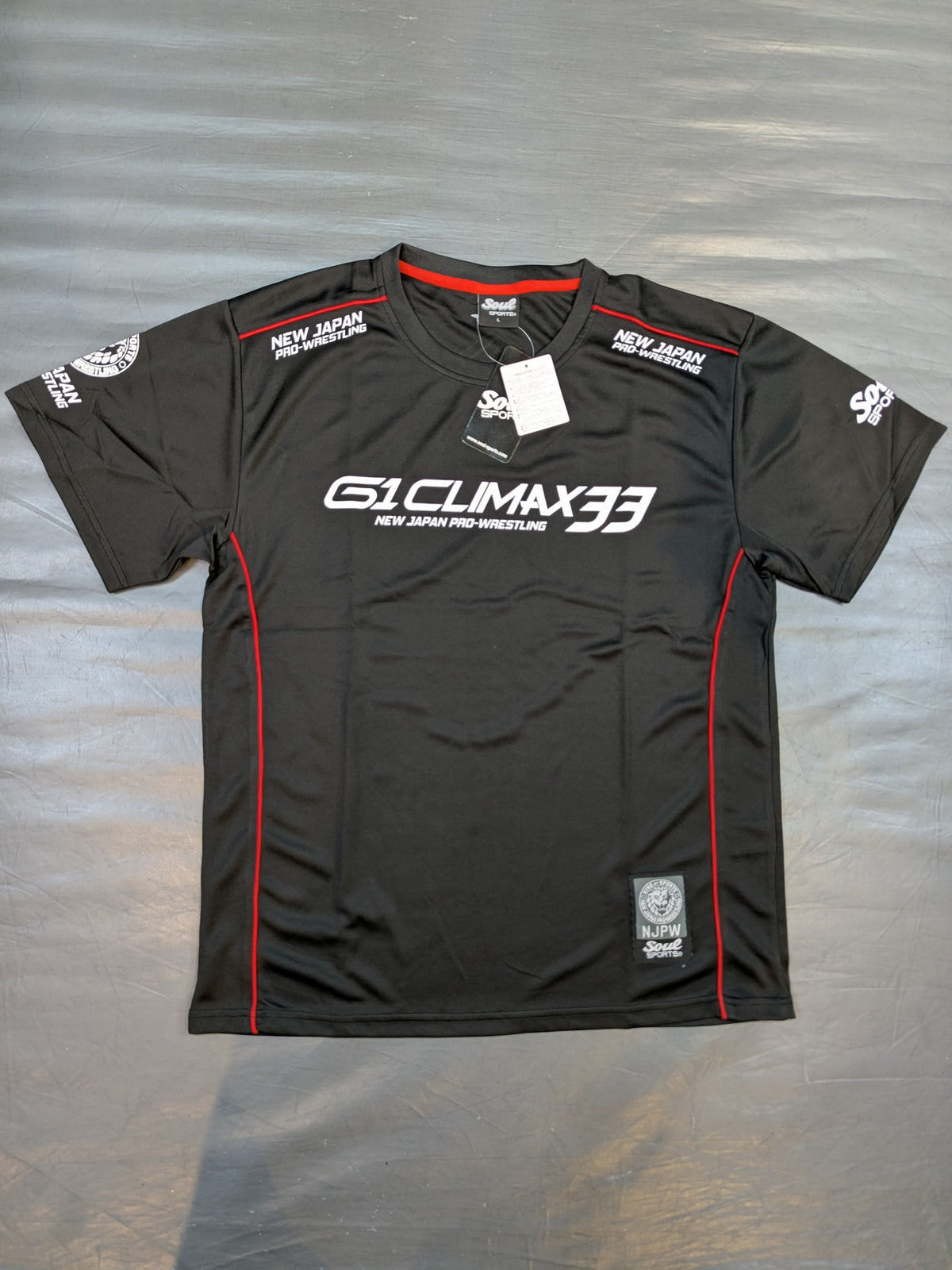 G1 CLIMAX 33 大会記念 SOUL SPORT ドライTシャツ