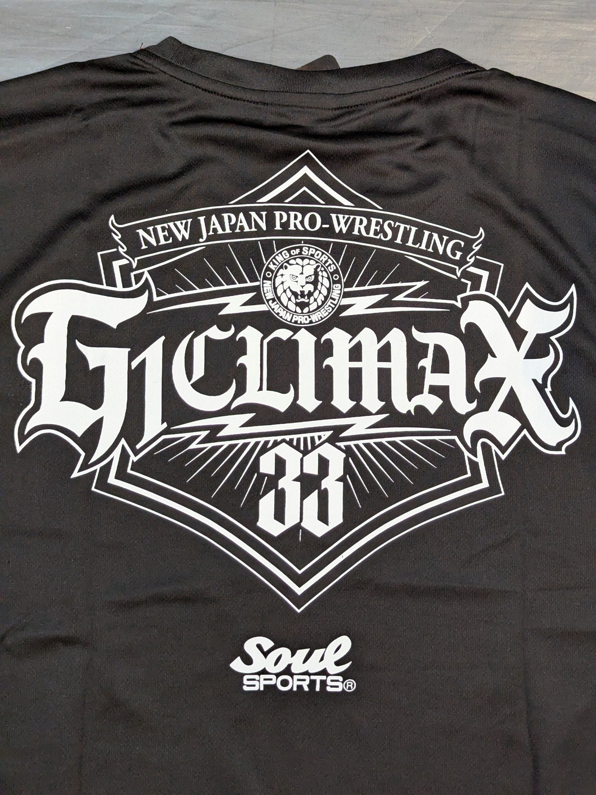 G1 CLIMAX 33 大会記念 SOUL SPORT ドライTシャツ