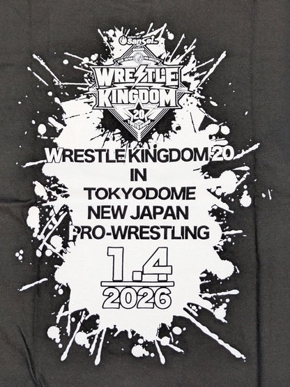 WRESTLE KINGDOM 20 大会記念Tシャツ