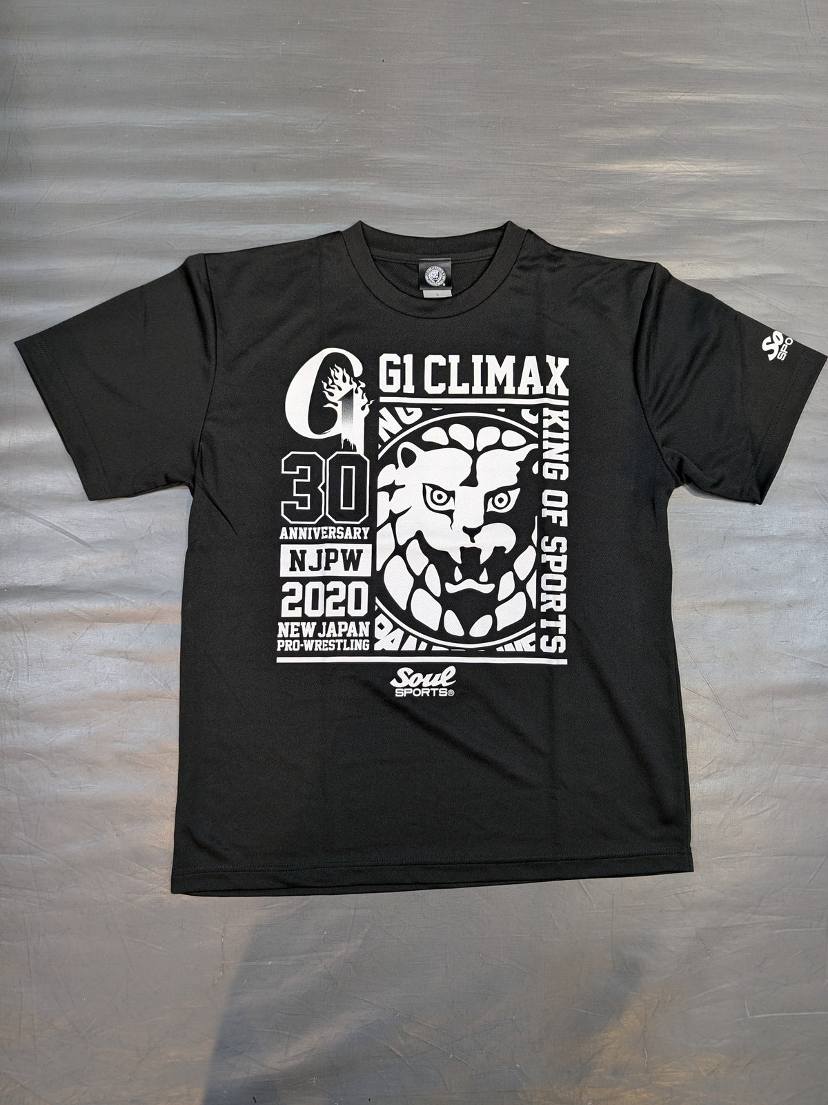 G1 CLIMAX 30 Games Commemorative SOUL SPORT Dry T-Shirt